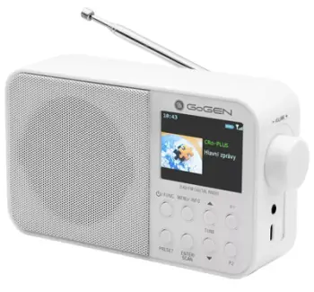Radio Portative me DAB+, FM, LCD dhe Bluetooth GOGEN GOGDAB500BTCW