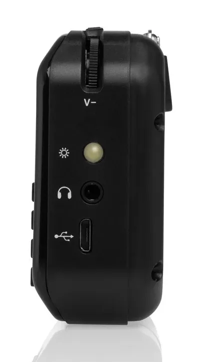 Radio Portative me Bluetooth, Micro SD, Lcd dhe FM Digjital GOGEN GOGFMP125BTB - 3