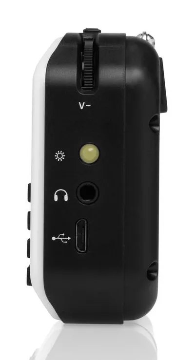 Radio Portative me Bluetooth, Micro SD, Lcd dhe FM Digjital GOGEN GOGFMP125BTW - 3