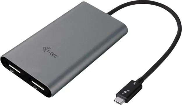 Përshtatës I-TEC Travel USB-C (TB3DUAL4KDP) - 1