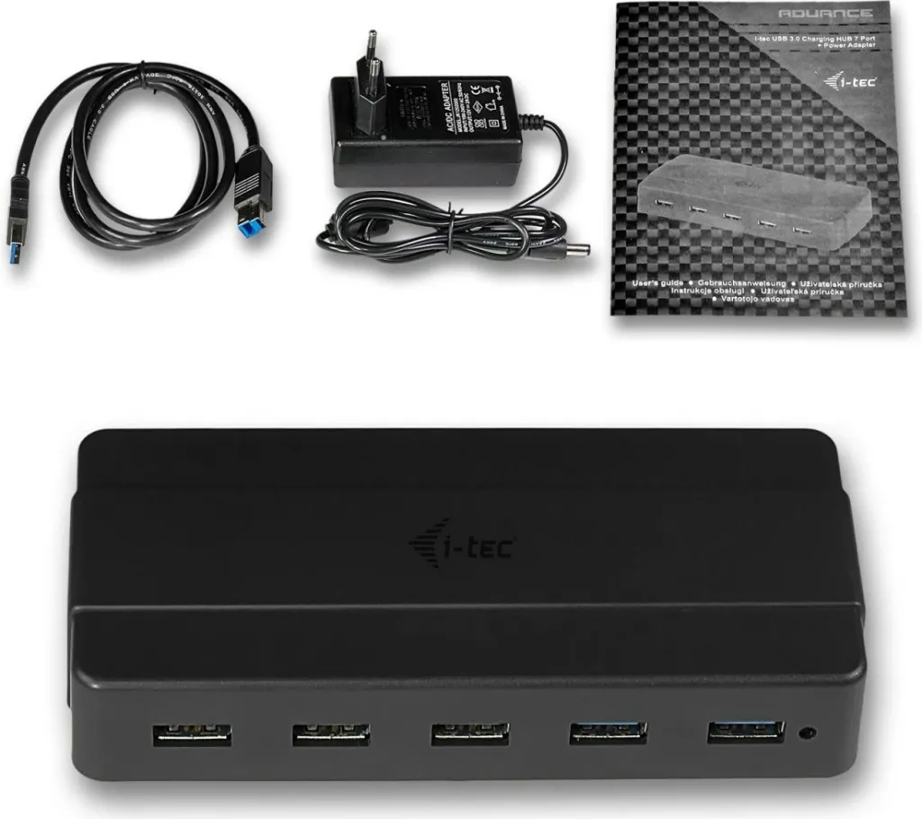 USB HUB I-TEC 7x USB-A 3.0 (U3CHARGEHUB7) - 4