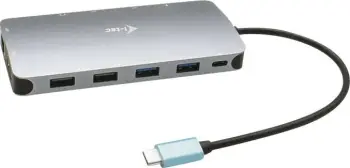Stacion dokues I-TEC USB-C, C31NANODOCKPROPD, i hirtë