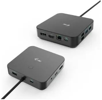 Stacion docking i-tec USB-C, 3x Display, LAN, PD 100W + karikues universal i-tec 12 W - 10