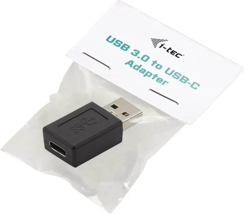 Përshtatës I-TEC USB-C - USB, i zi - 5