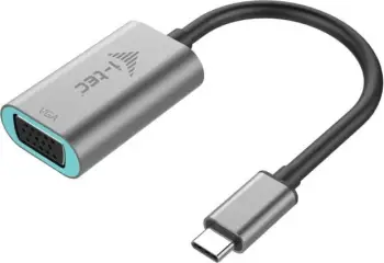Përshtatës i-TEC USB-C - VGA, i argjendë