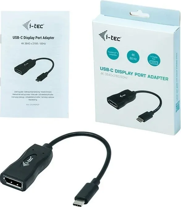 Përshtatës I-TEC USB C - DisplayPort C31METALDP60HZ, i argjendtë - 3