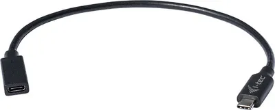 Kabllo USB I-TEC USB-C - USB-C, 0.3 m, e zezë - 1