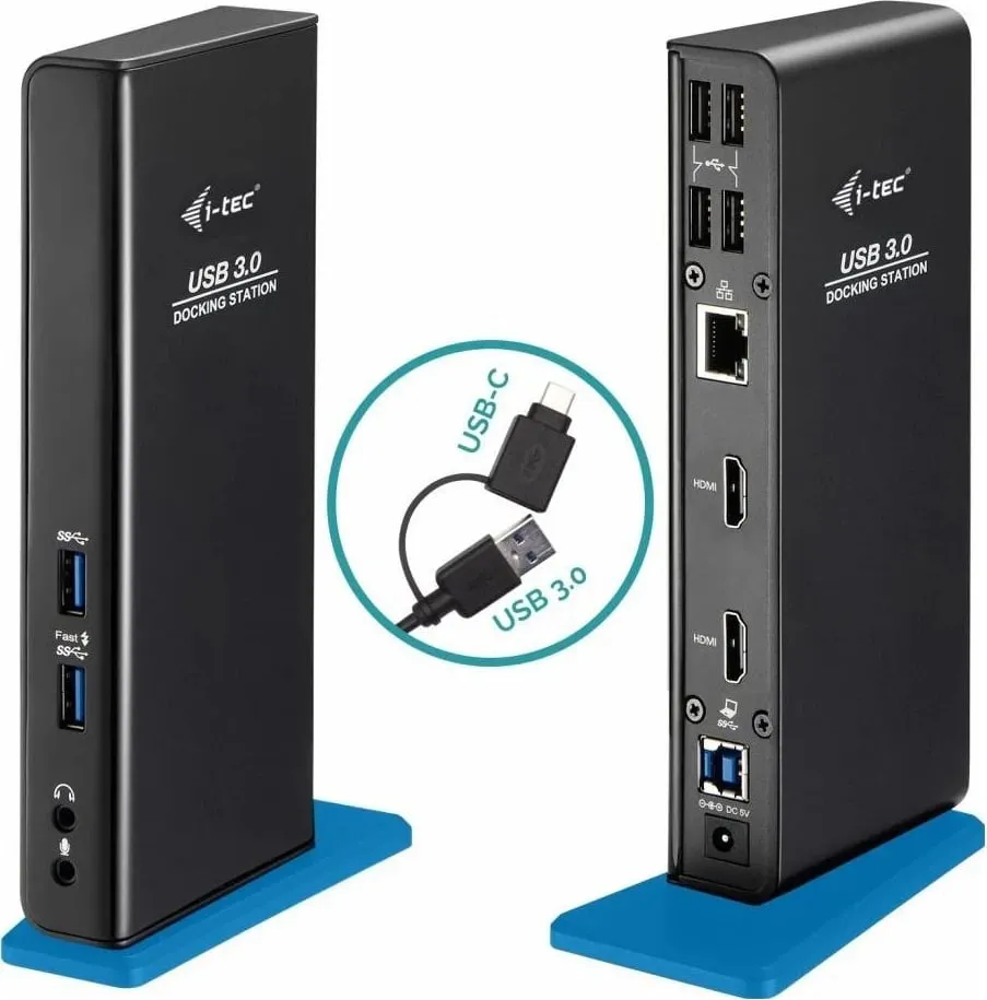 Stacion docking i-tec USB 3.0/USB-C Dual HDMI - 3