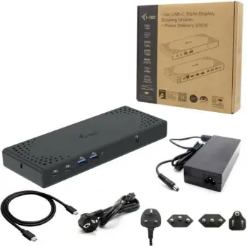 Docking station i-tec USB-C Triple Display Gen 2 + Power Delivery 100W