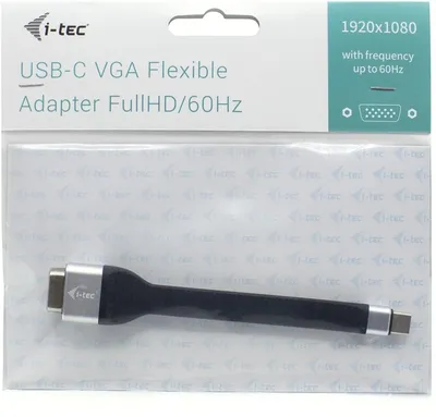 Konvertues i-tec, USB-C - VGA, 1920 x 1080p/60 Hz - 4