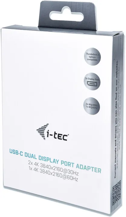 Përshtatës i-Tec USB-C, Dual Display Port - 3