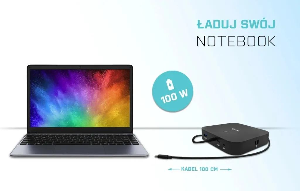 Stacion docking i-tec USB-C, PD 100W + karikues universal i-tec 112W - 14