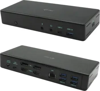 Stacion docking i-tec USB-C Quattro Display me Power Delivery 85 W, i zi