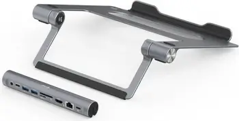 Mbajtëse ftohëse me docking station dhe Power Deliwery i-tec 100W, e argjendtë
