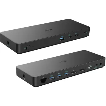 Docking station I-Tec USB-C Triple Display Gen 2 Pro, 100W, 3x monitor, 6x USB, LAN, e zezë