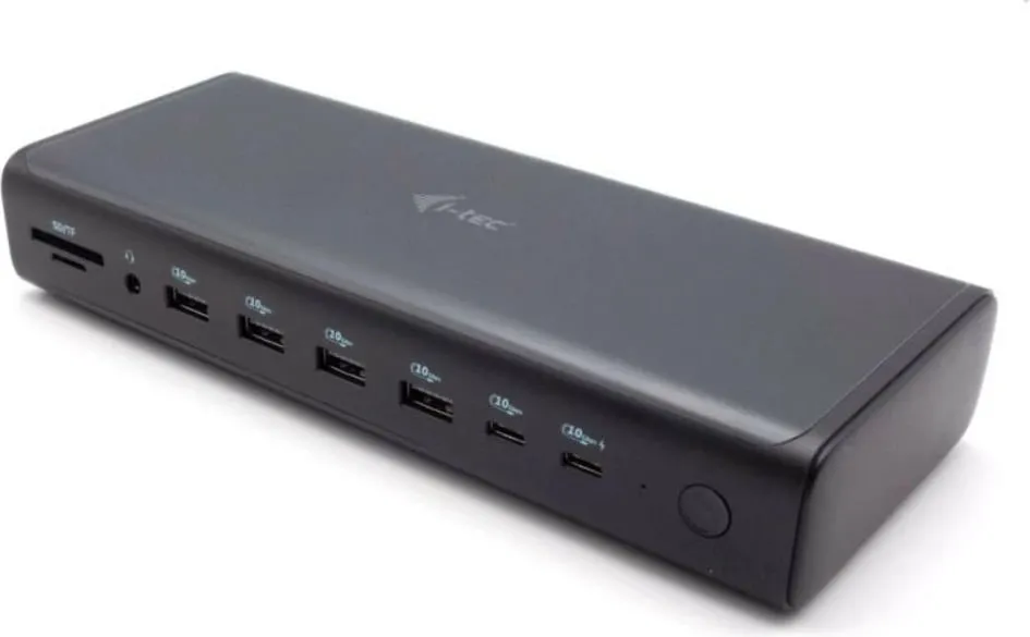 Docking station I-Tec Universal 6x 4K/60Hz, USB-C, 140W, e zezë - 2