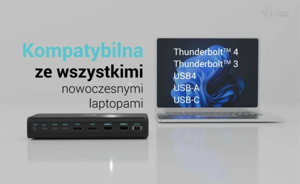 Docking station I-Tec Universal 6x 4K/60Hz, USB-C, 140W, e zezë - 12