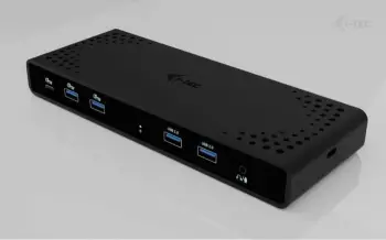 Stacion dokimi i-tec Universal Dual 4K, 2xDP 2xHDMI LAN Audio Power Delivery 85W, ngjyrë e zezë