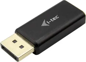 Adaptor DisplayPort në HDMI I-TEC Passive, 4K 30Hz, i zi