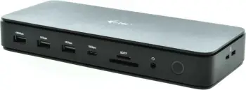 Docking station i-tec Thunderbolt4 2x Display Gen3 7x USB, 2.5 GLAN PowerDelivery 92 W, e zezë