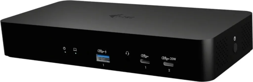 Kasë docking i-tec Universal Intelligent Dual Display Dock PD100W, e zezë - 1