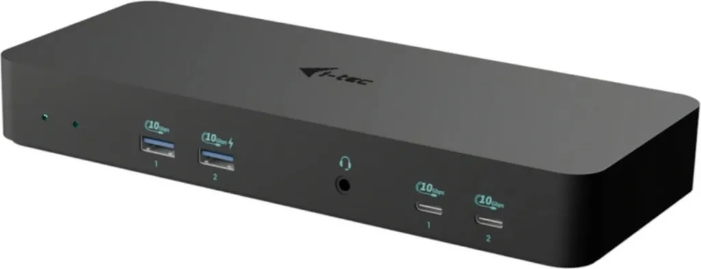 Doking stacion i-tec USB-C Intelligent Triple Display Dock PD100W, e zezë - 1