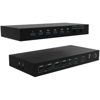 Docking station I-Tec D I-TEC USB-C, 4x HDMI, 5x USB, Ethernet, 180W, zi