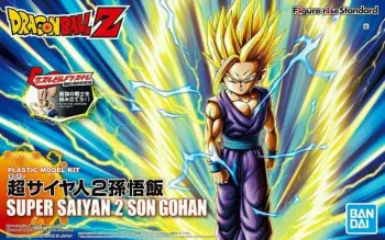 Figurë koleksionuese Bandai Figure Rise DBZ Super Saiyan 2 Son Gohan, vjollcë