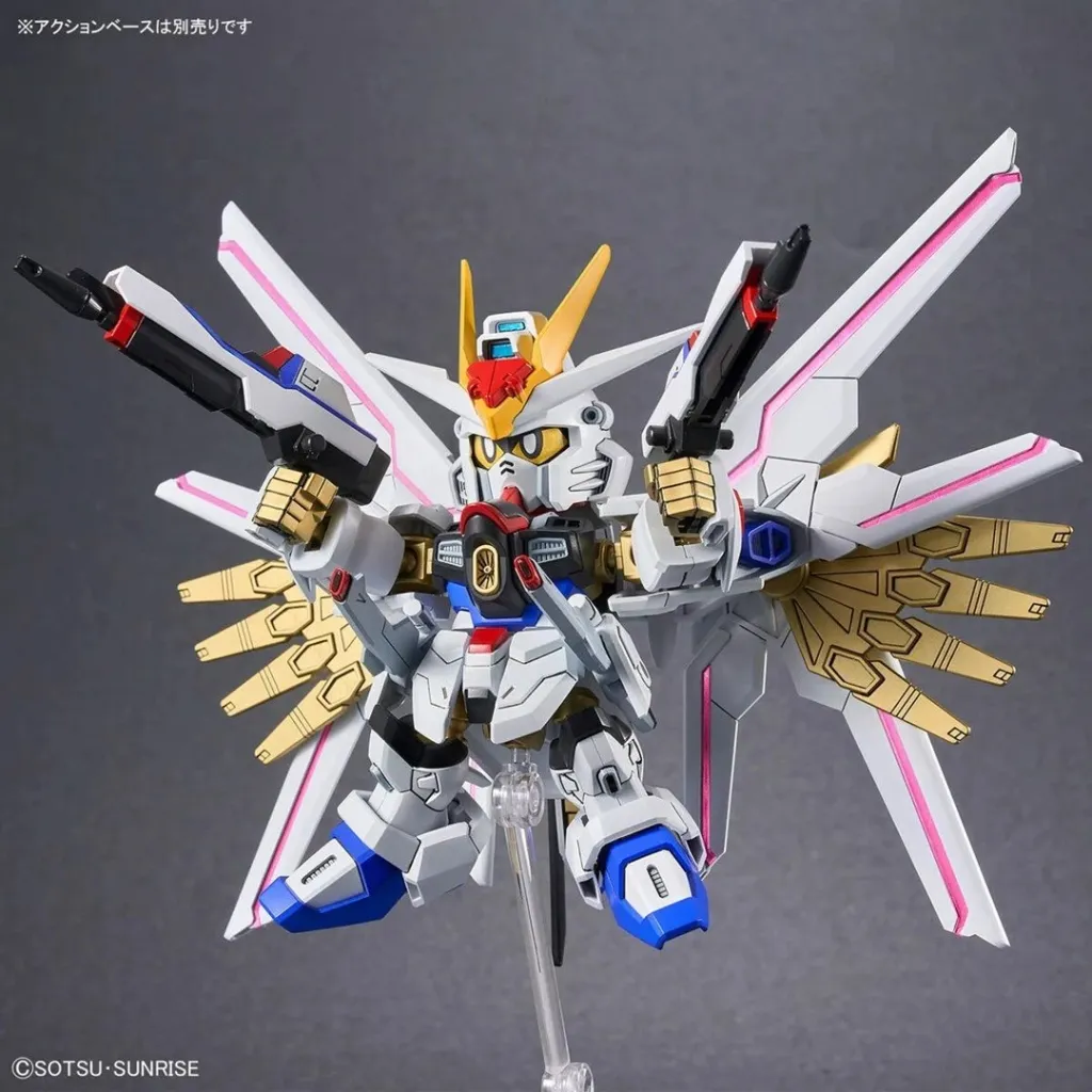 Model lodër Bandai SDCS Mighty Strike Freedom Gundam, për koleksionistë - 10