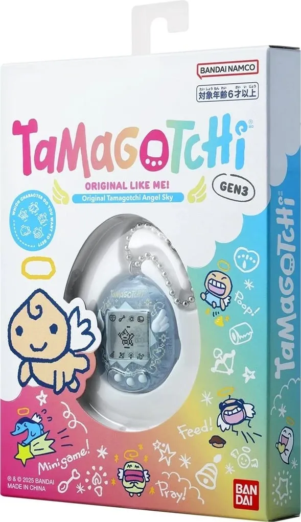 Tamagotchi Bandai Angel Sky GEN3, lodër elektronike koleksionuese, kaltër - 1