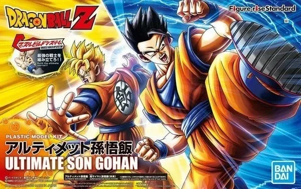Model plastik Figure-rise Bandai Ultimate Son Gohan Dragon Ball Z - 2