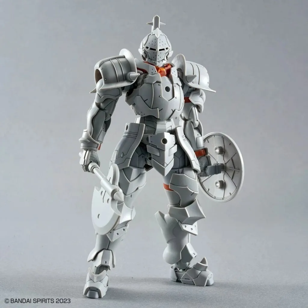 Figurë koleksionuese Bandai 30MF Liber Fighter, gri - 4