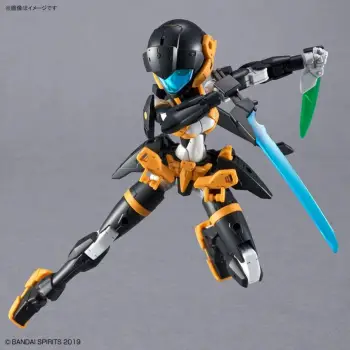 Model plastik Bandai 30MM EXM-H15D Acerby Type-D, 1/144, portokalli/gri