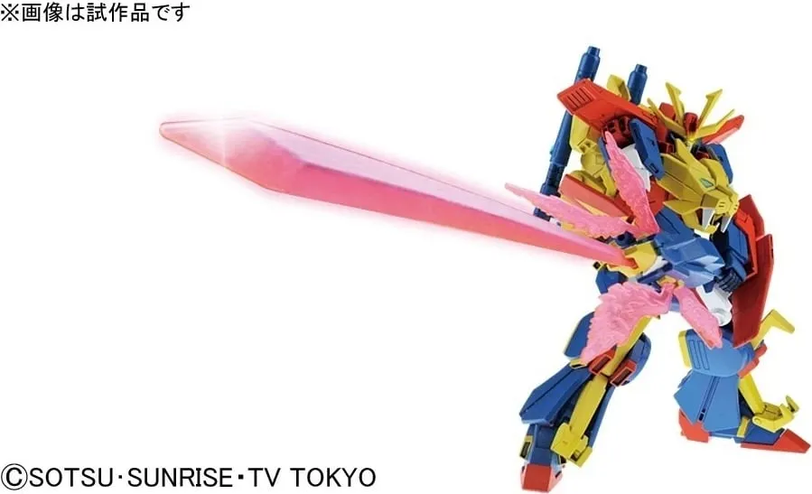 Model plastik Gundam Bandai HGBF Tryon 3, 1/144, koleksion - 3