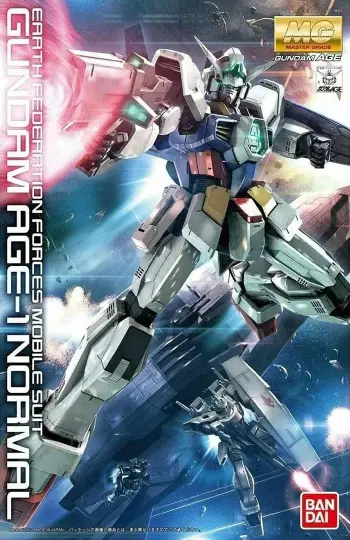 Model ndërtimi plastik BANDAI MG 1/100 GUNDAM AGE-1 NORMAL, për koleksionistë