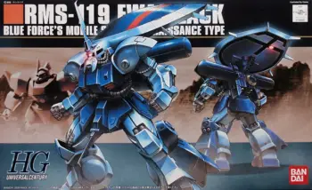 Model plastik Bandai HGUC 1/144 RMS-119 EWACK-ZACK, blu
