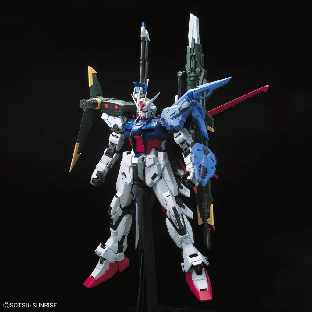 Figurë koleksionuese Bandai Perfect Strike Gundam PG 1/60 - 3