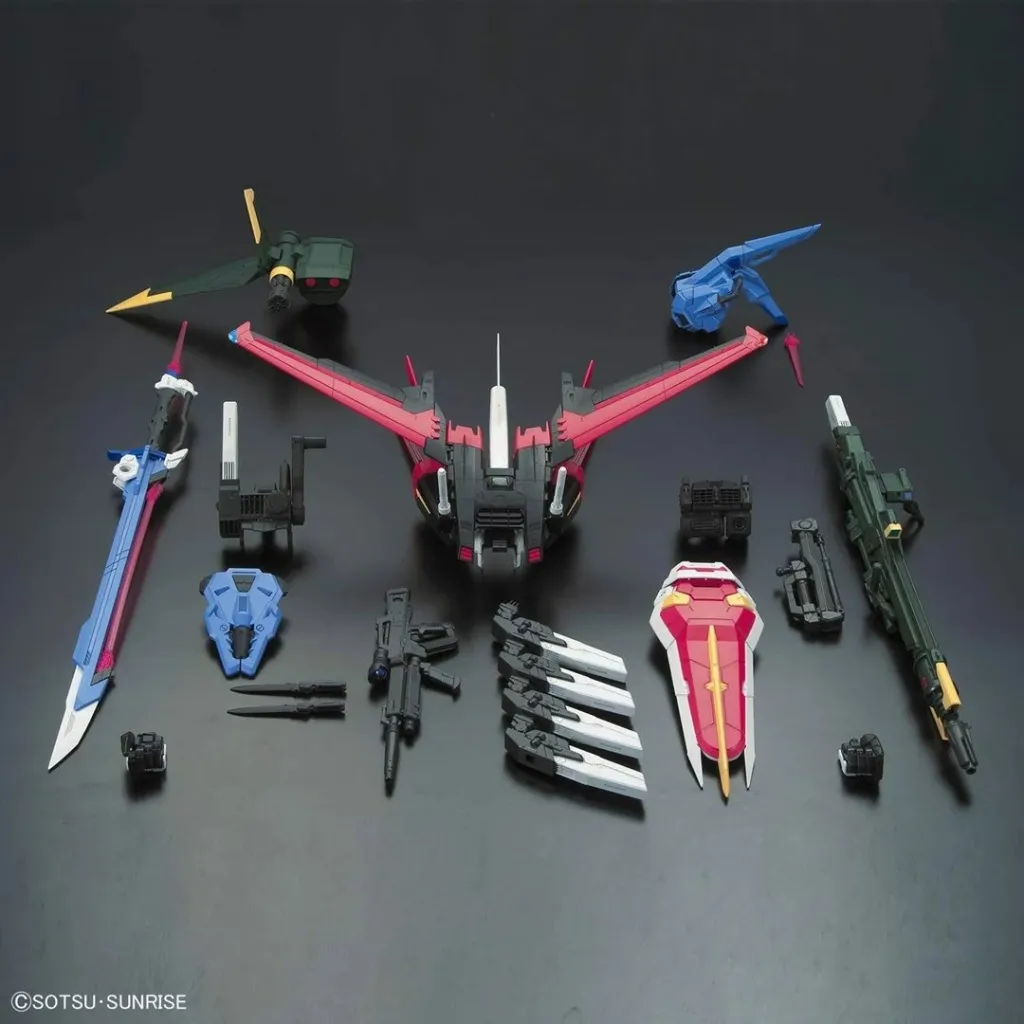Figurë koleksionuese Bandai Perfect Strike Gundam PG 1/60 - 6