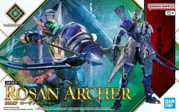 Model kit Bandai 30MF Rosan Archer, shumëngjyrësh