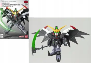 Figura model Bandai SDEX Gundam Deathscythe Hell EW, GUNPLA, plastike, shumëngjyrëshe