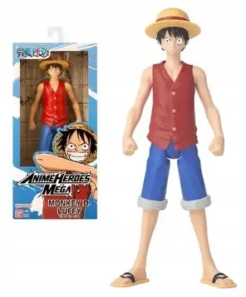 Figurë loje BANDAI Anime Heroes One Piece Luffy, 30 cm, e lëvizshme, shumëngjyrëshe