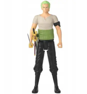 Figurë aksion Bandai Anime Heroes One Piece Roronoa Zoro, 30cm, shumë artikulime, shumëngjyrëshe