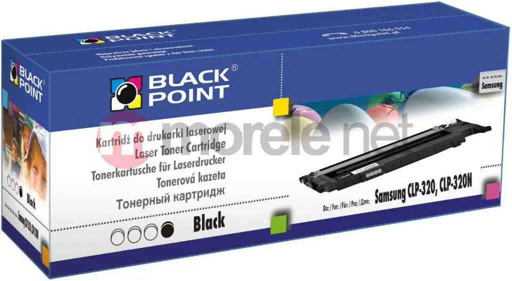 Toner zëvendësues Black Point LCBPSCL4072BK/ CLT-K4072S, i zi - 1