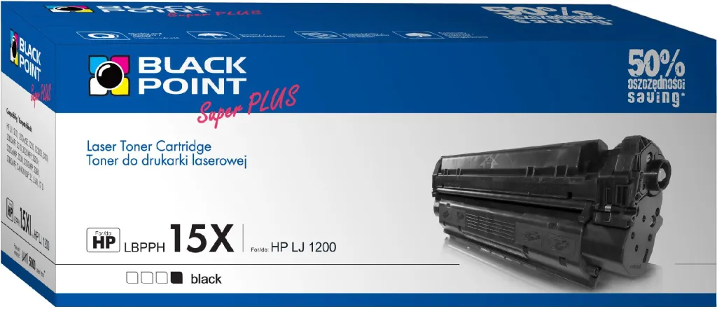 Toner për printer Black Point LBPPH15X 15X, i zi - 1