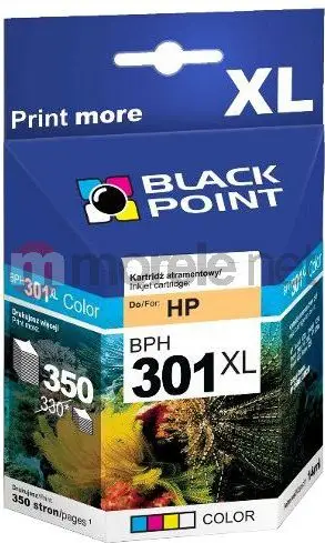 Ngjyrë për printer Black Point BPH301XLC/CH564EE Nr.301XL, shumëngjyrësh
