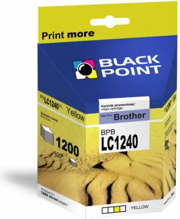 Fishekë ngjyre Black Point BPBLC1240XLY / LC-1240Y, i verdhë