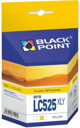 Ngjyrë printeri Black Point BPBLC525XLY / LC-525XLY, e verdhë