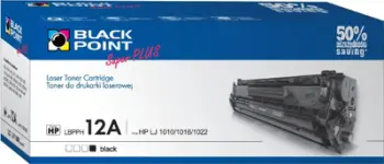 Ngjyrë për printer Black Point LBPPH12A / Q2612A, e zezë