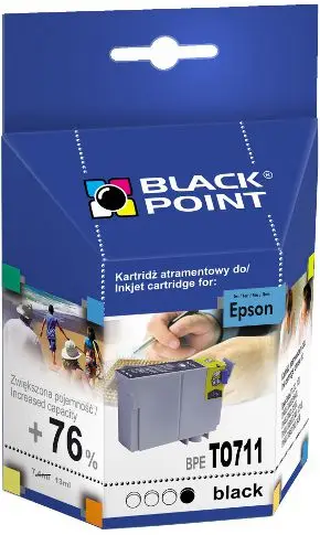 Bojë Black Point BPE T0711 / T071140, e zezë