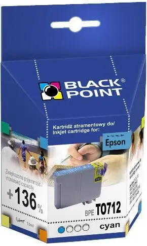 Ngjyrë printeri Black Point, 13 ml, e gjelbër